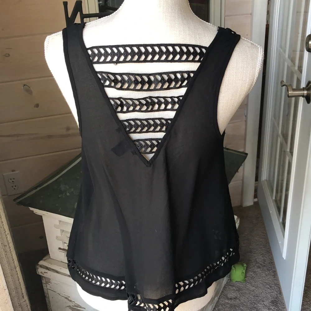 Forever 21 Sheer Tank Top‎ - Picture 5 of 7